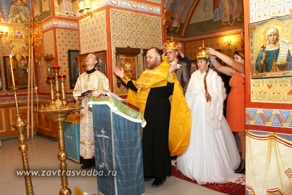Венчание в Демьяновской церкви Клин