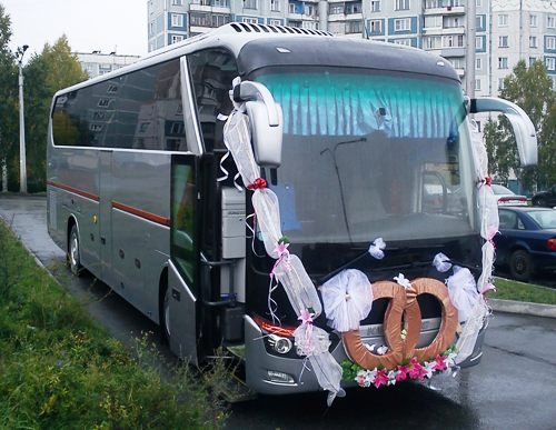 Автобус на свадьбе