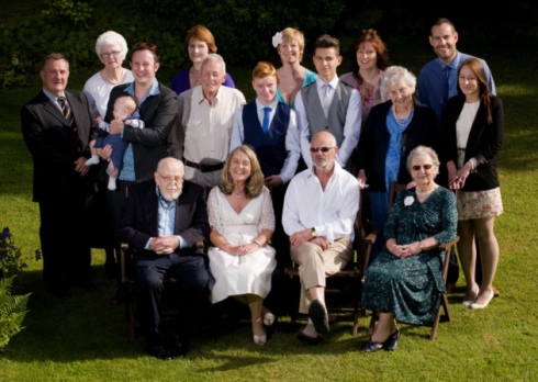 Семья в сборе 100 летнего Уильяма Нанна